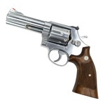 マルシン ガスガン S&W M686 シルバーABS ハーフチェッカー木製グリップ