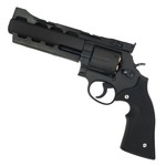マルシン ガスガン S&W M586 Power Custom ブラックHW DAVISラバー調グリップ 082612
