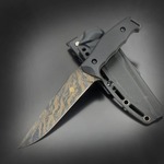 makkari knives アウトドアナイフ シーアリゲーター シース付属
