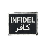 FAB DEFENSE ミリタリーパッチ INFIDEL 刺繍 ベルクロオス