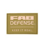 FAB DEFENSE ミリタリーパッチ 3Dロゴ PVC素材 ショットショー限定 ベルクロオス