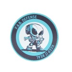 FAB DEFENSE ミリタリーパッチ 丸型 ショットショー限定品 PVC素材 ベルクロオス