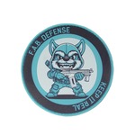 FAB DEFENSE ミリタリーパッチ 丸型 ショットショー限定品 PVC素材 ベルクロオス