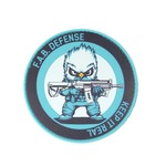 FAB DEFENSE ミリタリーパッチ 丸型 ショットショー限定品 PVC素材 ベルクロオス