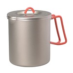EVERNEW チタンポット Ti Maccheroni pot 750 湯切りフタ付き ECAL755