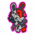 にとろん ゾンビウサギ 特殊ゾンビ部隊 Bangにとろん ミリタリーパッチ! Bienaシリーズ