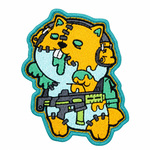 にとろん ミリタリーパッチ ゾンビハムスター Bang!Bienaシリーズ マジックテープオス