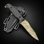 Makkari knives ダイビングナイフ 水闘犬 セレーションあり 6Al-4Vチタン