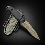 Makkari knives ダイビングナイフ 水闘犬 セレーションあり 6Al-4Vチタン