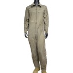 ドイツ軍放出品 カバーオール 戦車兵用 OD つなぎ 国旗ワッペン付き