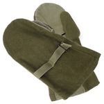 ドイツ軍放出品 防寒ミトン 射撃対応 シューティンググラブ コットン製 グレー