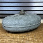 ドイツ軍放出品 湯たんぽ 金属製