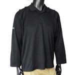 イギリス警察 放出品 ポロシャツ 警官服 ボタン留め 長袖