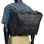 イタリア軍放出品 バックパック 帆布製 チェーン式 ブラック