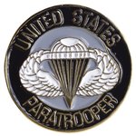 ピンバッジ アメリカ陸軍 空挺部隊 パラシュート章