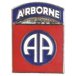ピンバッジ AIR BORNE アーミー 第82空挺師団 アメリカ陸軍