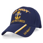 U.S.Navy キャップ チーフペティーオフィサー 刺繍入り