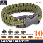 パラコードブレスレット サイドリリースバックル
