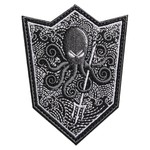ミリタリーワッペン Octopus シールド型 ベルクロ 刺繍