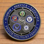 チャレンジコイン 紋章 アメリカ五軍 国防総省 記念メダル