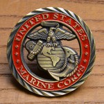 チャレンジコイン 紋章 アメリカ海兵隊 記念メダル