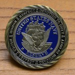 チャレンジコイン 米海軍省 紋章 GOATLOCKER 記念メダル