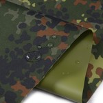 迷彩生地 フレックタン 幅150cm ポリ塩化ビニル