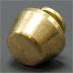 底鋲 真鍮パーツ ネジ式 12mm