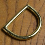 Dカン クラフトパーツ 真鍮 切れ目なし 角あり