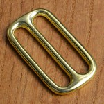 真鍮製 日カン 移動コキ 角なし