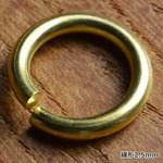 丸カン 真鍮 クラフトパーツ 線径2.5mm