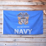 Rothco フラッグ U.S. NAVY 91cm×152cm ブルー