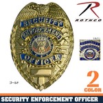 Rothco ポリスバッジ SECURITY ENFORCEMENT OFFICER