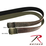 Rothco ベルト リバーシブル レザー ウェビング