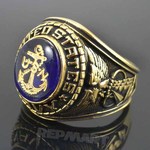 Rothco ミリタリーリング U.S.NAVY