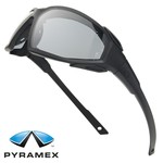 Pyramex ゴーグル ハイランダー ブラックミラー
