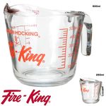 Fire King カップ メジャーリングジャグ 耐熱ガラス