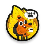 SHELLBACK TACTICAL ワッペン This is Fine ベルクロ SBT-P0012