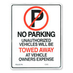 サインボード NO PARKING 駐車禁止
