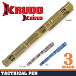 KRUDO Knives タクティカルペン KRUBATON ガラスブレーカー付き