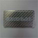 KRUDO カード型 護身用具 カーボンファイバー