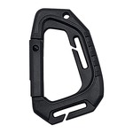 EIGER TOOL カラビナ ベルト通し付き Black TAC-3BR