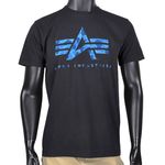  ALPHA 半袖Tシャツ ロゴ TC1033