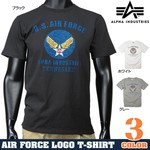 ALPHA 半袖Tシャツ ロゴ AIR FORCE TC1041