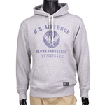 ALPHA パーカー TC1056-202 プルオーバー ヘザーグレー