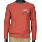 ALPHA 長袖Tシャツ レッド Mサイズ  TC1063-009