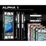 iPhoneSE スマホケース ALPHA1 ナイフツール付