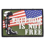 FIVE STAR GEAR ワッペン FREEDOM IS NOT FREE ベルクロ