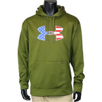 アンダーアーマー パーカー 星条旗ロゴ コールドギア