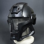 タクティカルヘルメット Medieval Iron Warrior Helmet クリアレンズ付属 ブラック UFCHM016BK